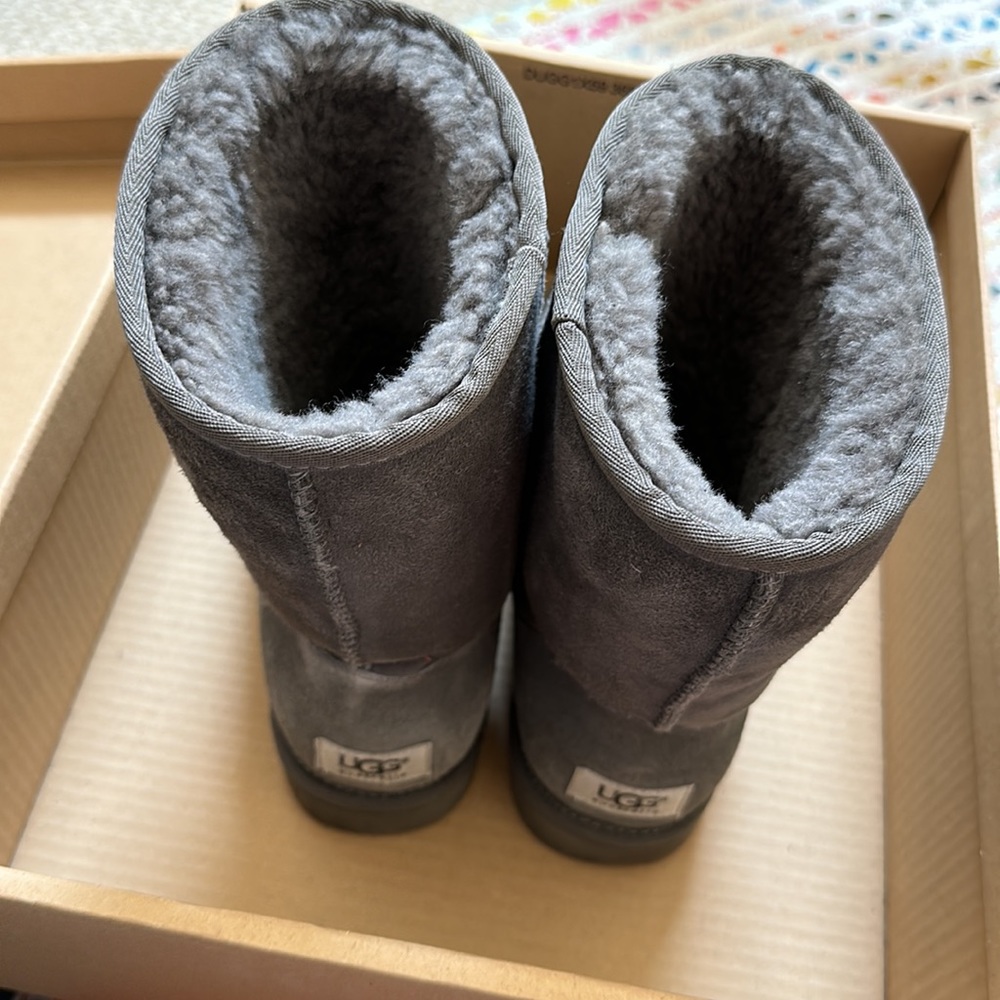 Grey ugg boots - Picture 3 of 4